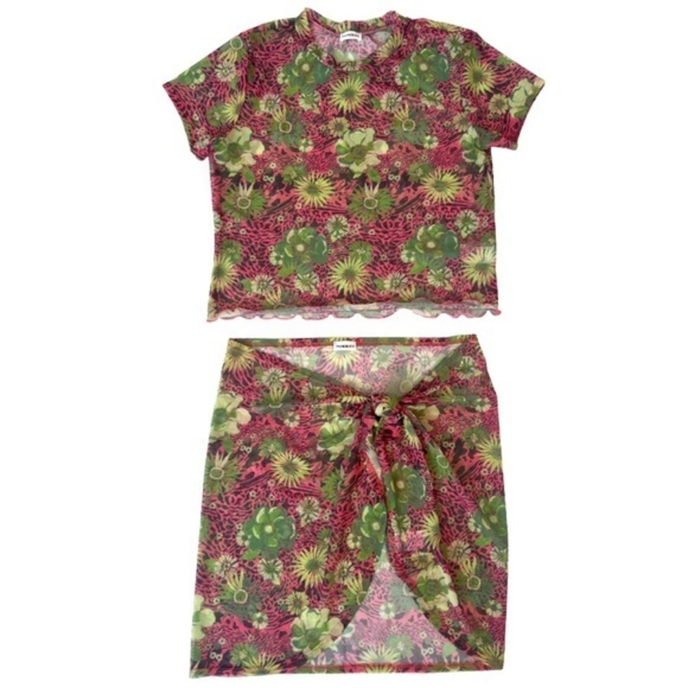 Inmorata Baby Tee and Selma Wrap Skirt
